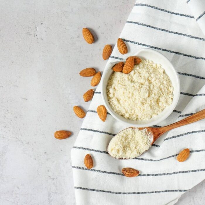Almond flour is sweet, nutritious and gluten-free